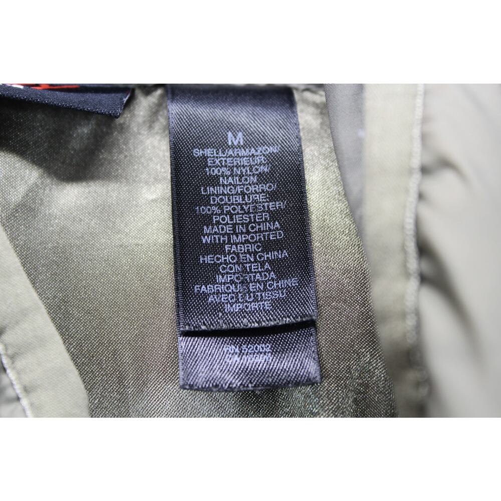 Dkny Active Womens Medium Down Puffer Jacket Green - image 5